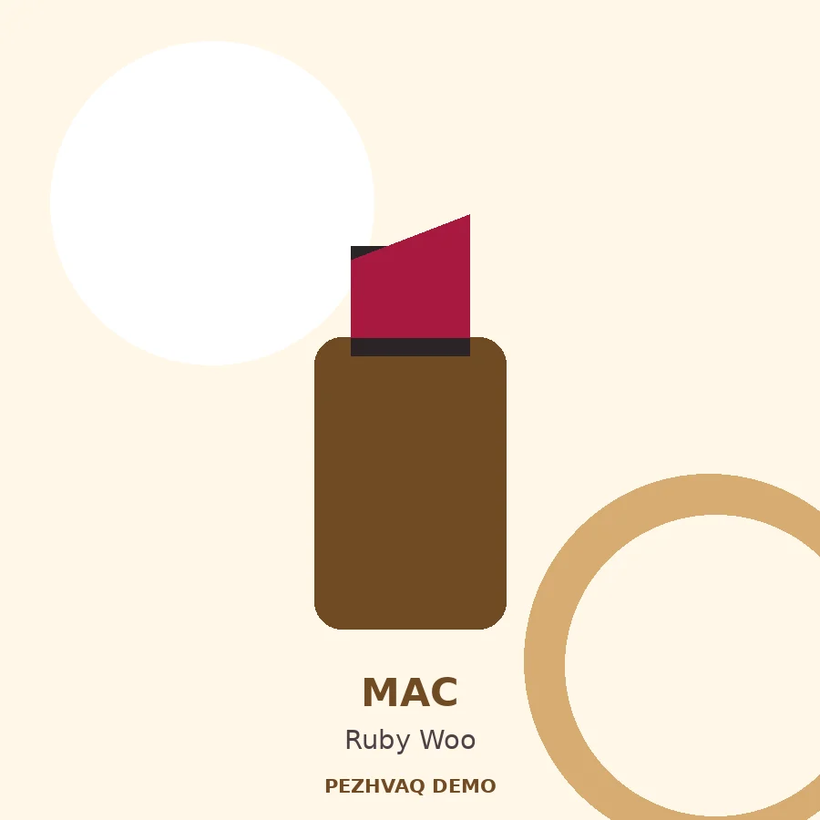 [DEMO] تصویر نمایشی MAC Matte Lipstick Ruby Woo